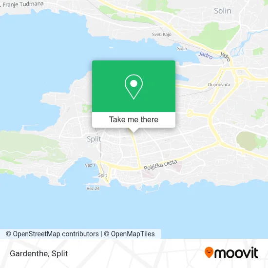Gardenthe map