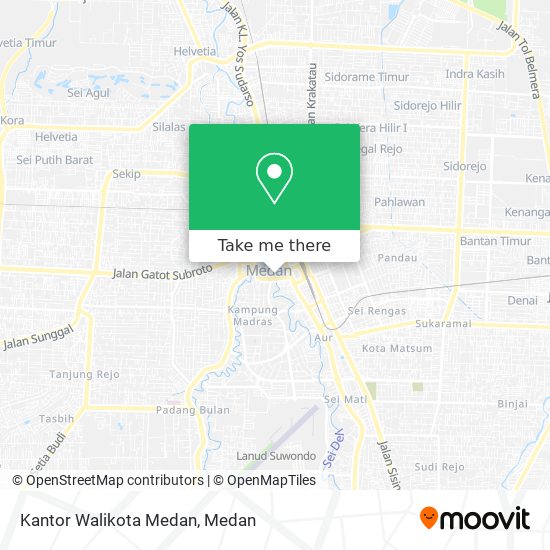 Kantor Walikota Medan map