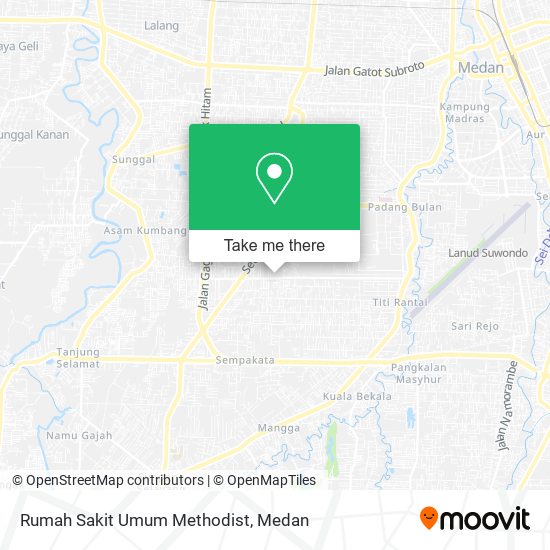 Rumah Sakit Umum Methodist map