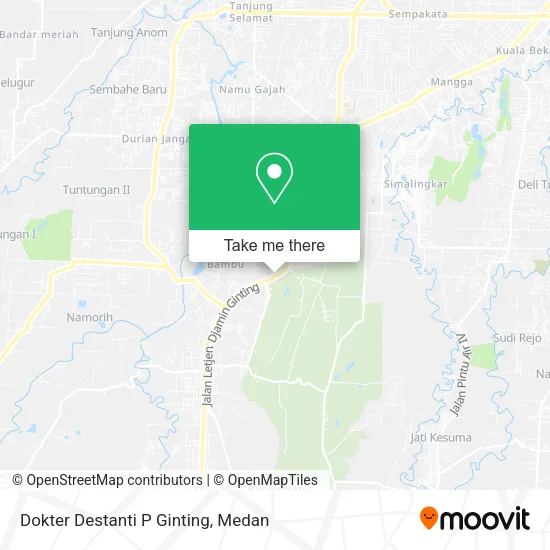 Dokter Destanti P Ginting map