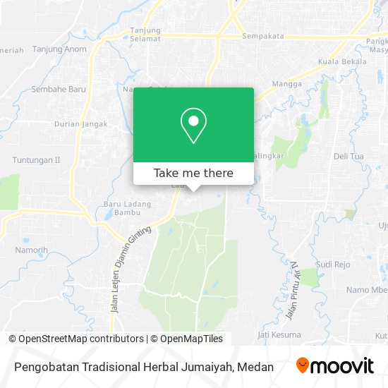 Pengobatan Tradisional Herbal Jumaiyah map