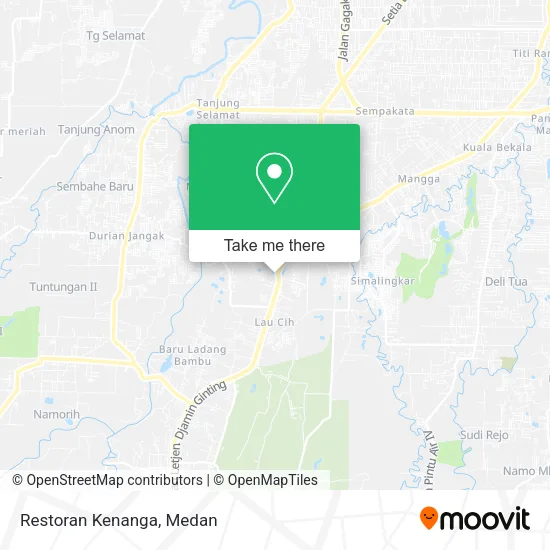Restoran Kenanga map