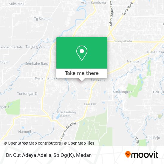 Dr. Cut Adeya Adella, Sp.Og(K) map