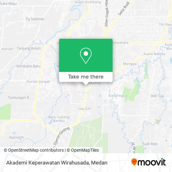 Akademi Keperawatan Wirahusada map