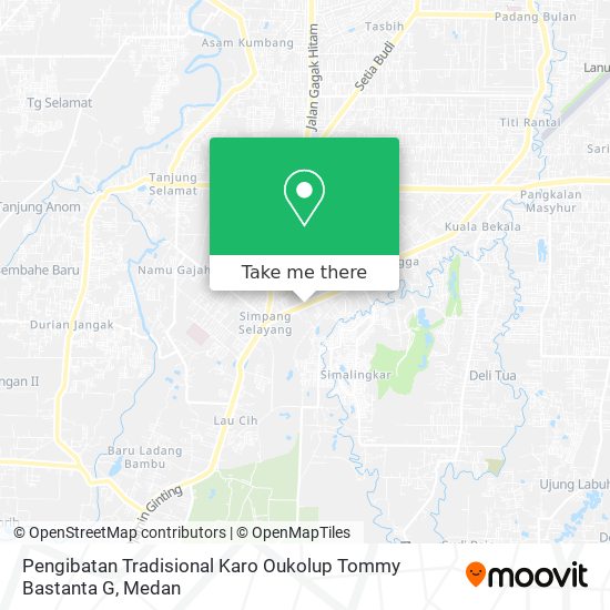 Pengibatan Tradisional Karo Oukolup Tommy Bastanta G map
