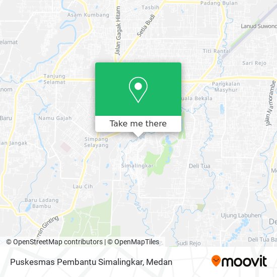 Puskesmas Pembantu Simalingkar map