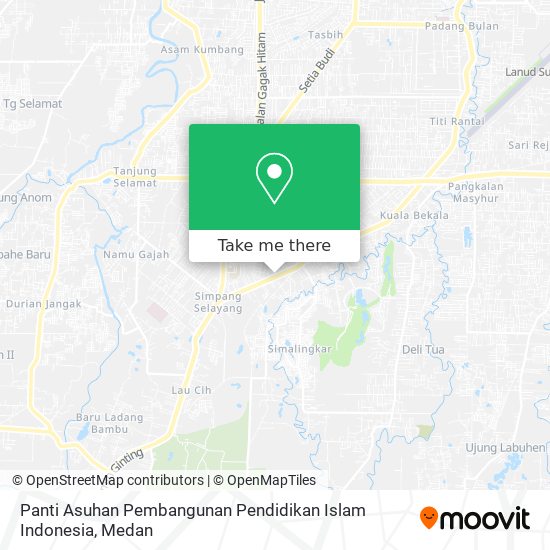 Panti Asuhan Pembangunan Pendidikan Islam Indonesia map