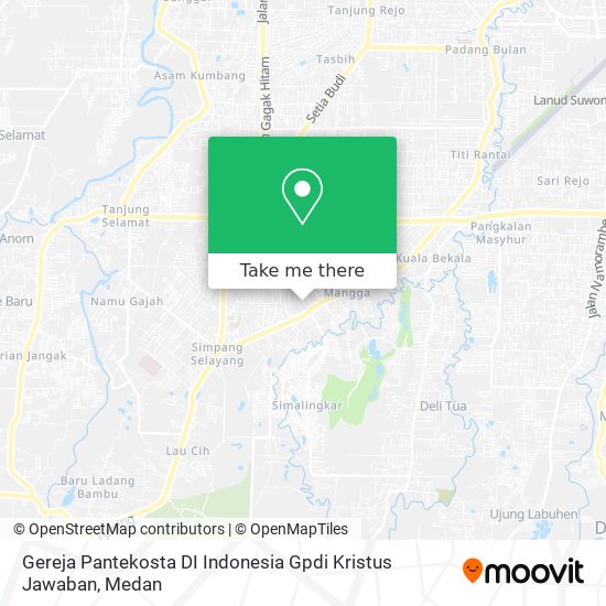 Gereja Pantekosta DI Indonesia Gpdi Kristus Jawaban map