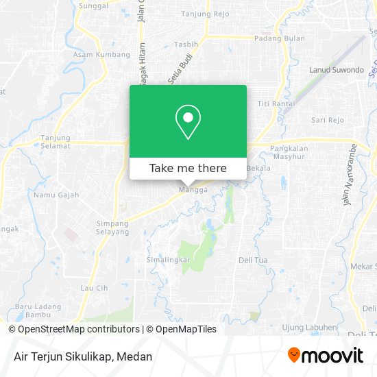 Air Terjun Sikulikap map