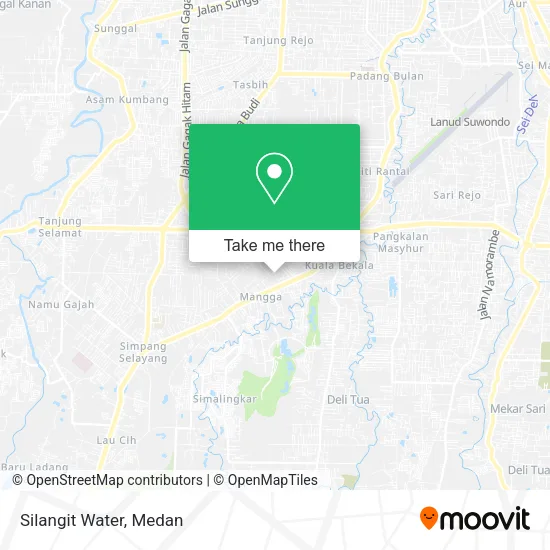 Silangit Water map