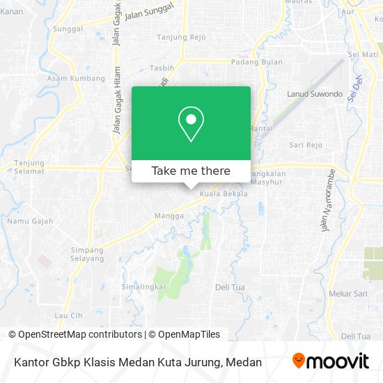 Kantor Gbkp Klasis Medan Kuta Jurung map