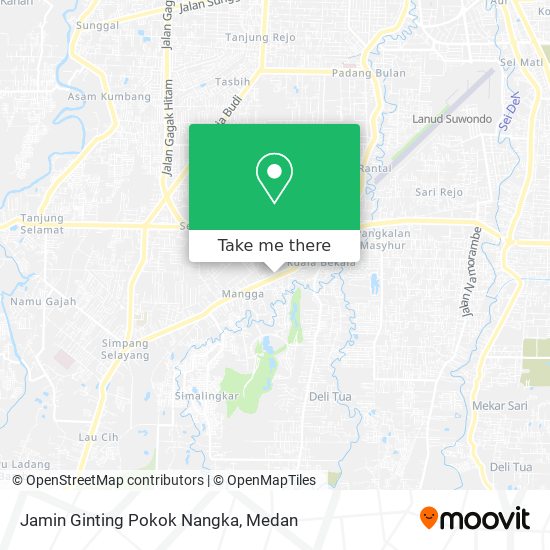 Jamin Ginting Pokok Nangka map