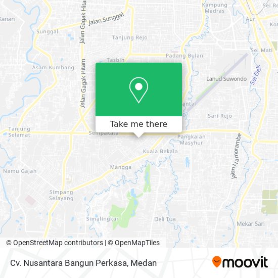 Cv. Nusantara Bangun Perkasa map