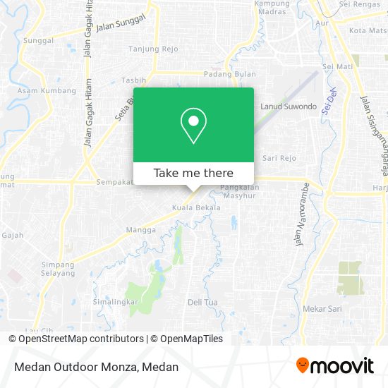 Medan Outdoor Monza map