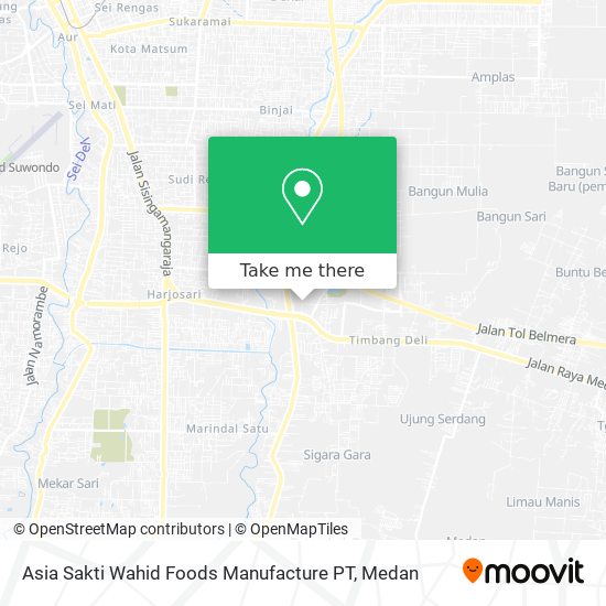 Asia Sakti Wahid Foods Manufacture PT map