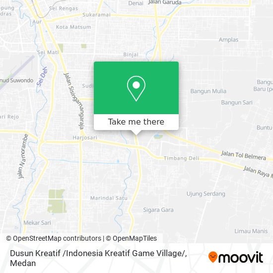 Dusun Kreatif /Indonesia Kreatif Game Village/ map