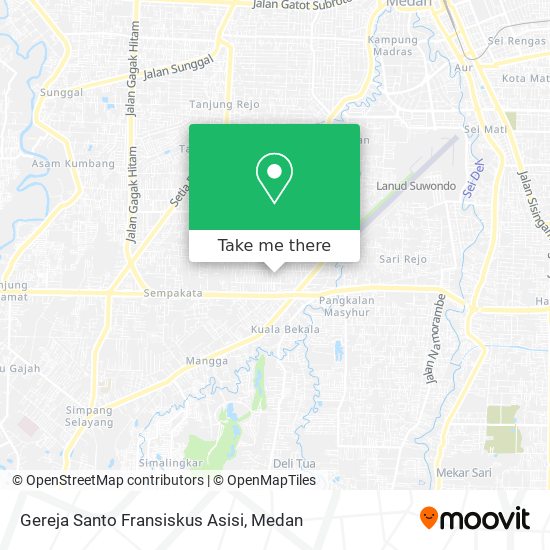 Gereja Santo Fransiskus Asisi map