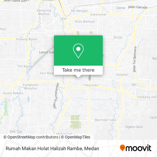 Rumah Makan Holat Halizah Rambe map