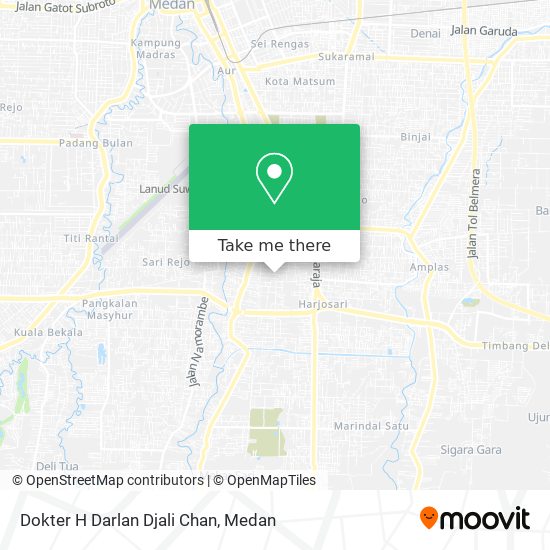 Dokter H Darlan Djali Chan map