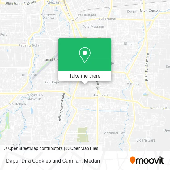 Dapur Difa Cookies and Camilan map