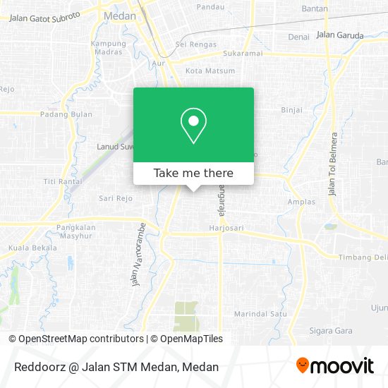 Reddoorz @ Jalan STM Medan map
