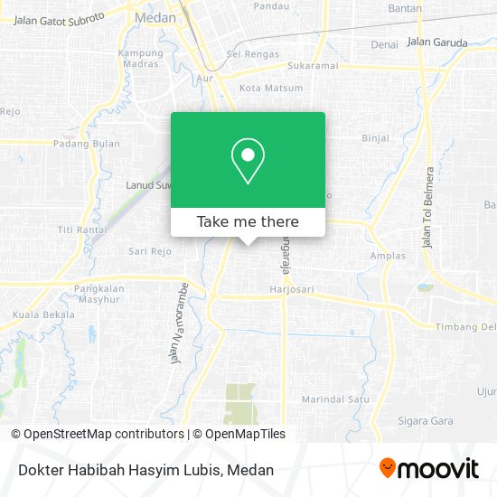 Dokter Habibah Hasyim Lubis map