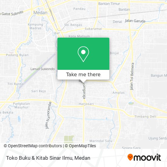 Toko Buku & Kitab Sinar Ilmu map