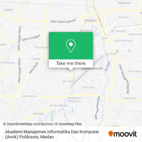 Akademi Manajemen Informatika Dan Komputer (Amik) Polibisnis map