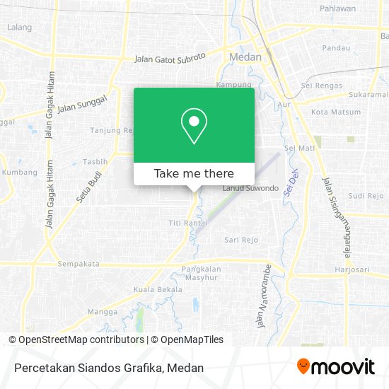 Percetakan Siandos Grafika map