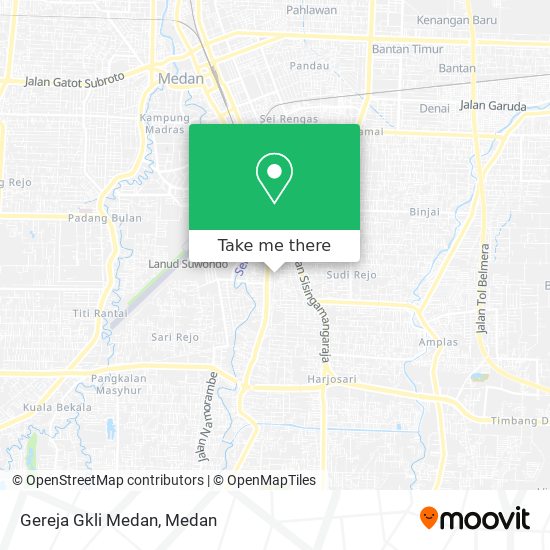 Gereja Gkli Medan map