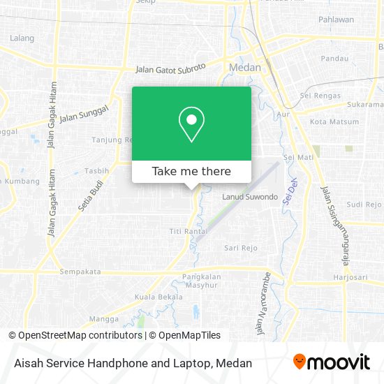 Aisah Service Handphone and Laptop map