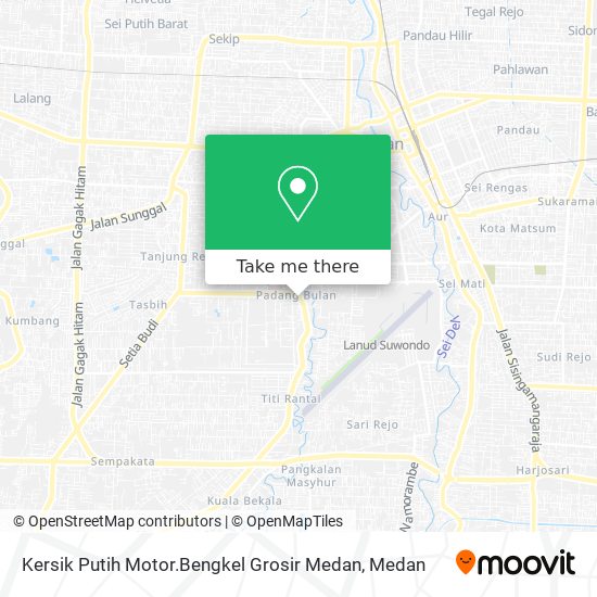 Kersik Putih Motor.Bengkel Grosir Medan map
