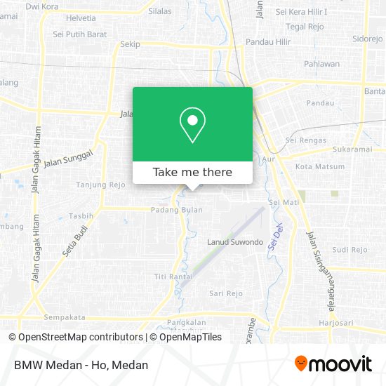 BMW Medan - Ho map