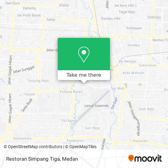 Restoran Simpang Tiga map