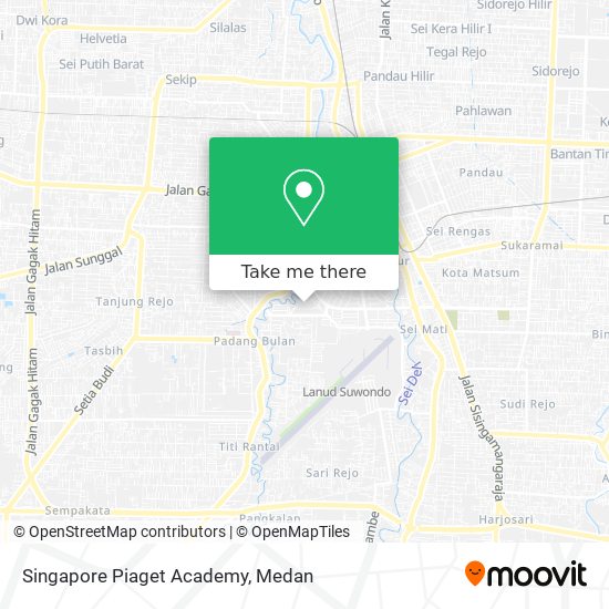 Singapore Piaget Academy map