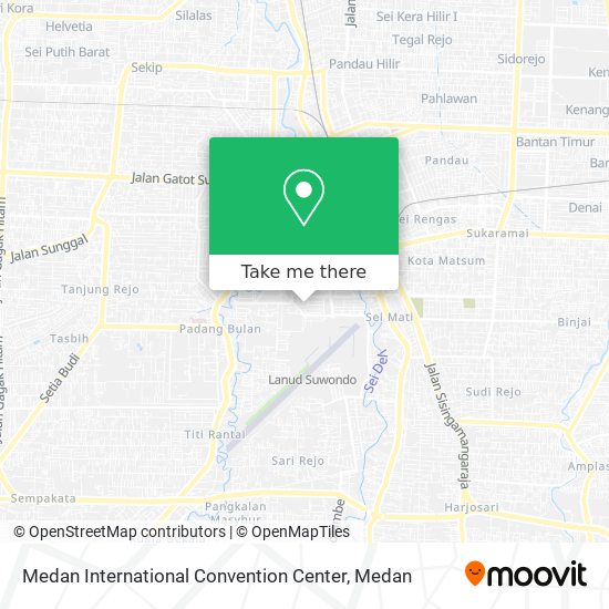 Medan International Convention Center map