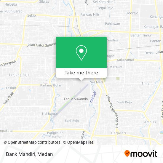 Bank Mandiri map