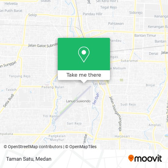 Taman Satu map