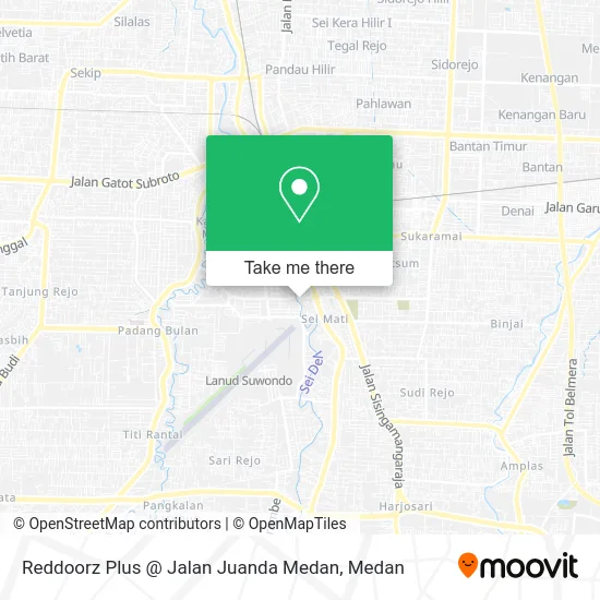 Reddoorz Plus @ Jalan Juanda Medan map