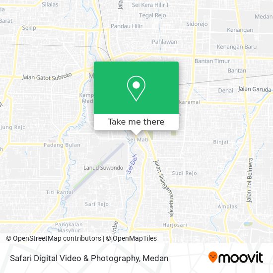 Safari Digital Video & Photography map