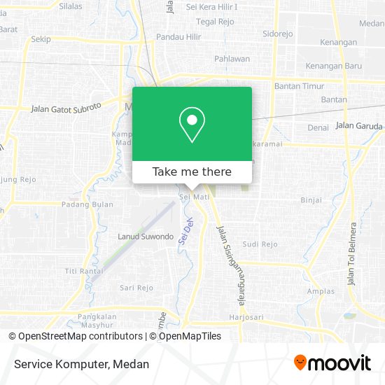 Service Komputer map