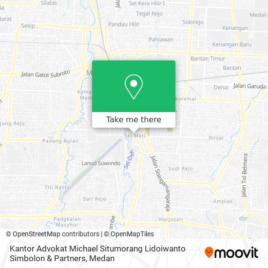 Kantor Advokat Michael Situmorang Lidoiwanto Simbolon & Partners map