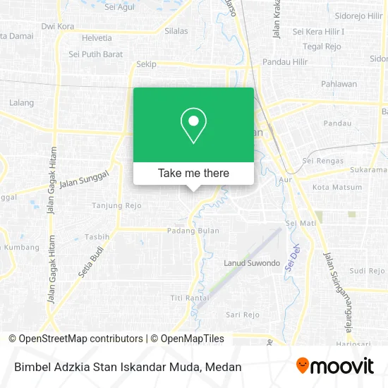 Bimbel Adzkia Stan Iskandar Muda map
