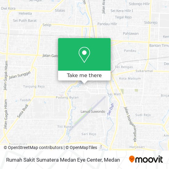 Rumah Sakit Sumatera Medan Eye Center map