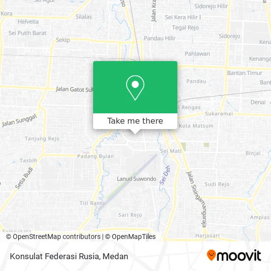 Konsulat Federasi Rusia map