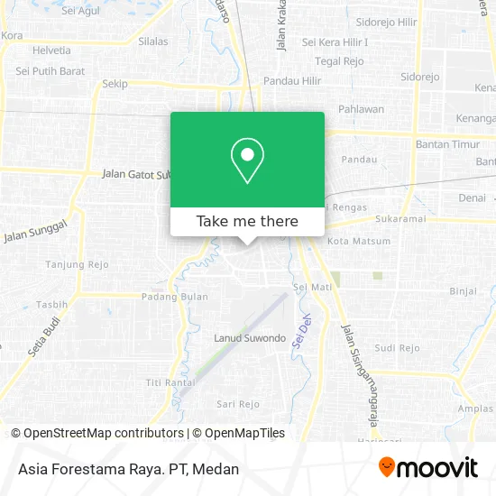Asia Forestama Raya. PT map
