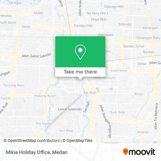 Mikie Holiday Office map