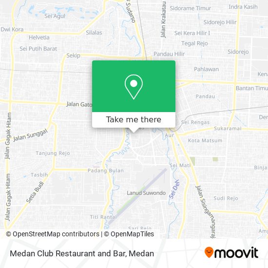 Medan Club Restaurant and Bar map