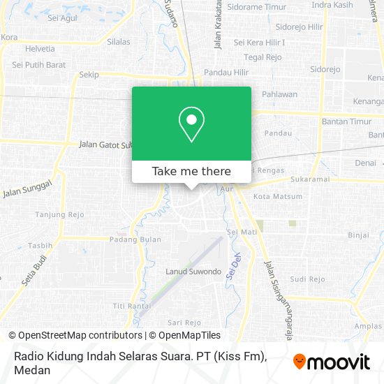Radio Kidung Indah Selaras Suara. PT (Kiss Fm) map