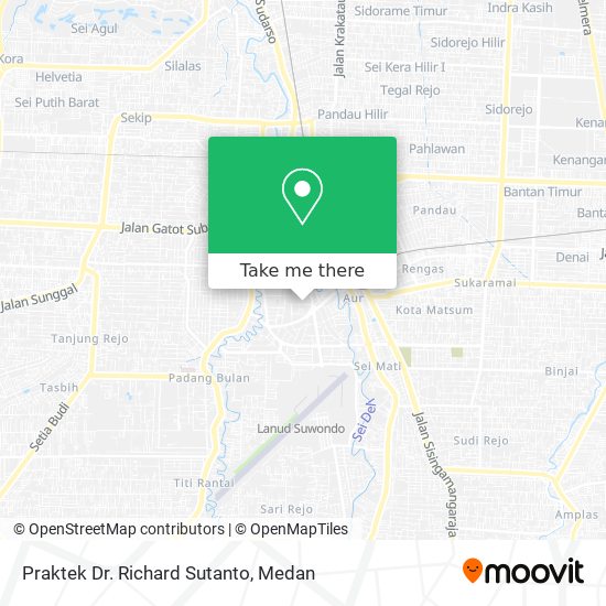 Praktek Dr. Richard Sutanto map